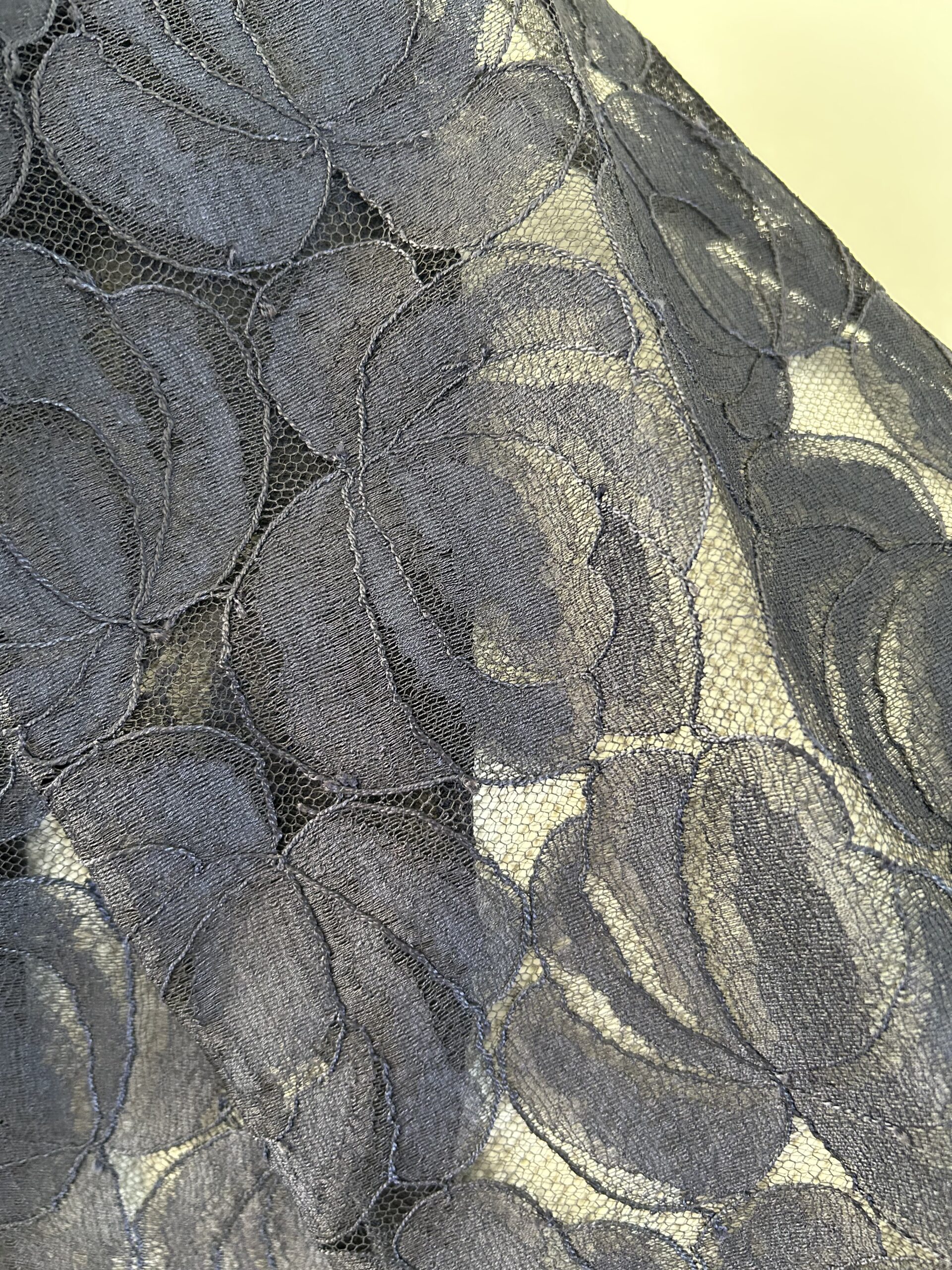 Écharpe en dentelle Noir : Tourmalin 2 - Signature F